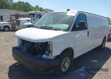 2019 Chevrolet Express 2500 Work Van из США, поврежденный, VIN 1GCWGBFP4K1204822